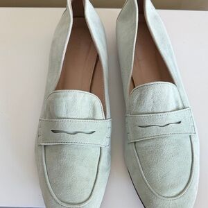 Mint Green J Crew Women's Loafers